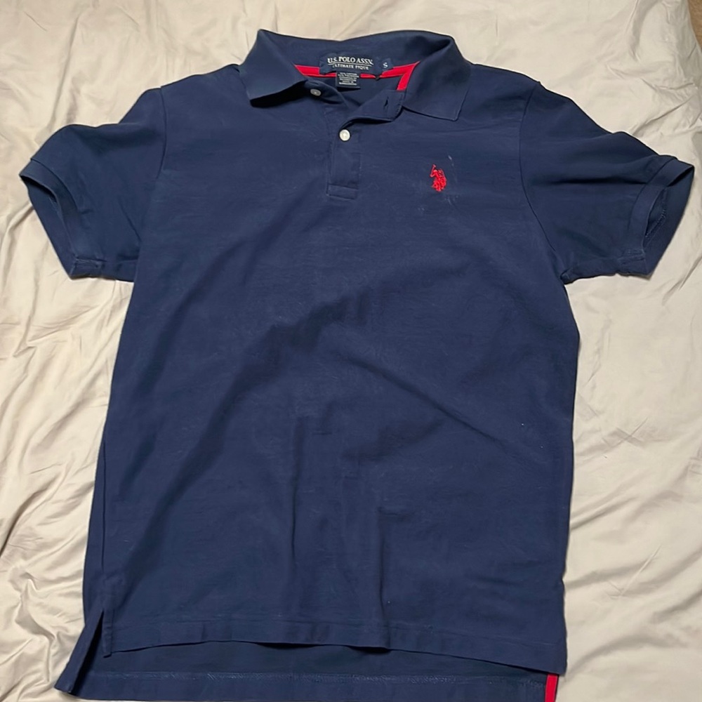 Navy Blue and Red US Polo Assassin